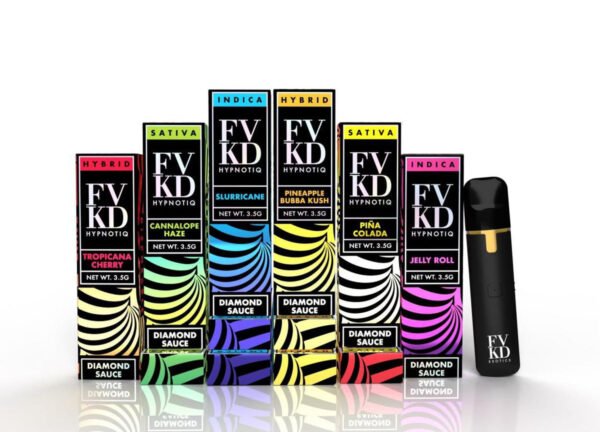 3 PACK Bundles FVKD HYPNOTIQ DIAMOND SAUCE DISPOSABLE | 3.5g