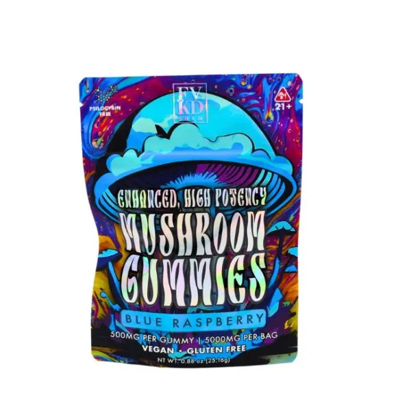 3-PACK FVKD SHRM ENHANCED HIGH POTENCY MUSHROOM GUMMIES 5000MG