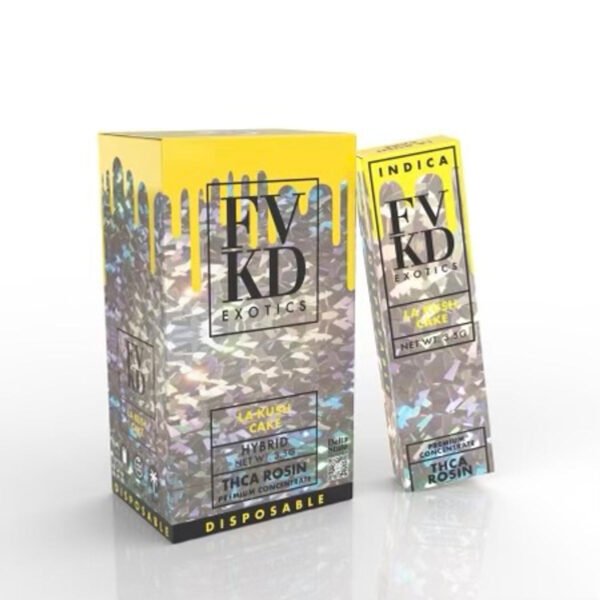 6 PACK Bundles FVKD EXOTICS THCA ROSIN DISPOSABLE | 3.5