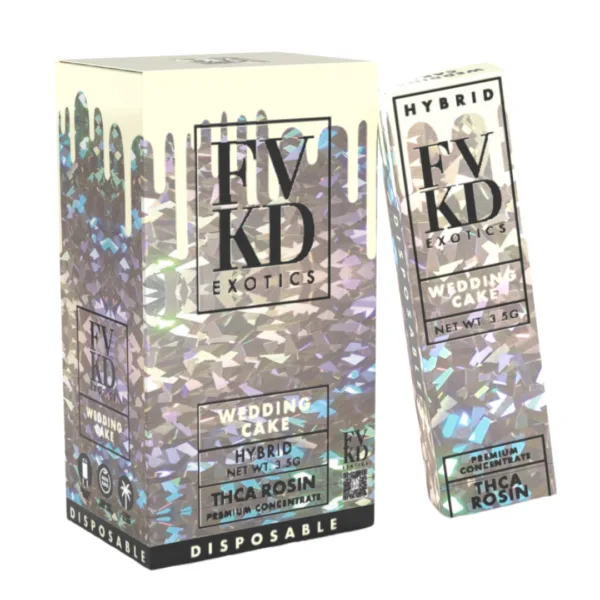 6 PACK Bundles FVKD EXOTICS THCA ROSIN DISPOSABLE | 3.5