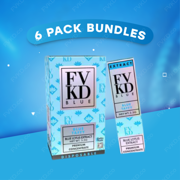 6-Pack FVKD BLUE LOTUS EXTRACT 3.5G