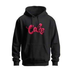 Cake Black and Red Hoodie