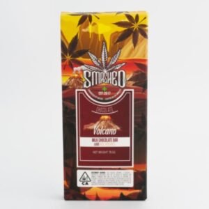 Chocolate smash candy bar- Smashed Chocolate Volcano 5000MG - Smashed Edibles