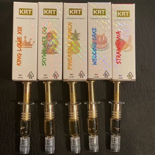 KRT Cannabis Oil Syringes - Free Shipping