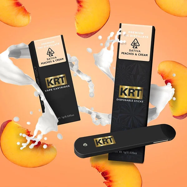 KRT Disposable. Vape Carts