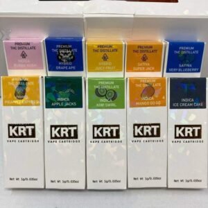 KRT Premium THC Distillate Carts - Free Shipping