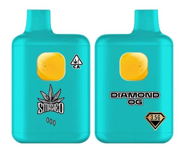 Smashed Diamond OG disposable vape - 3.5g - Smashed Disposable