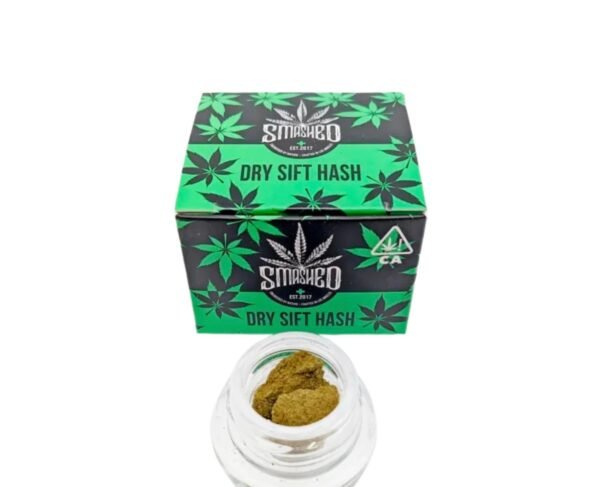 Smashed Dry Sift Hash (1 gram) - Smashed Edibles