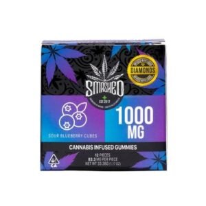 Smashed Gummies 1000mg Infused With Liquid Diamonds