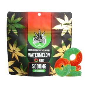 Smashed Gummies 5000mg | Smashed Gummies rings 5000mg