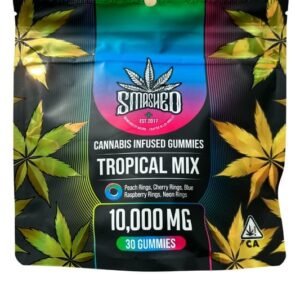 Smashed Infused Gummies | Buy Smashed Tropical Mix 10000MG