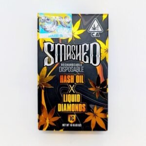 Smashed Liquid Diamonds | Hash Oil 1g Vape - Smashed Edibles