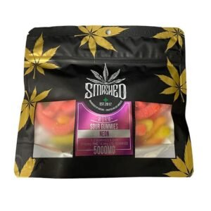 Smashed Sour Gummies 5000mg - Buy Edibles Online Today