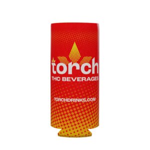 Torch THC Beverage 12oz Slim Can Koozie