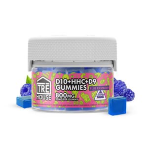 Tre House D10 + HHC + D9 Gummies | (40ct) 800mg