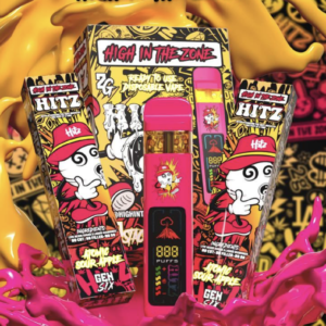 Hitz Atomic Sour Apple Gen6 Disposable - High In The Zone