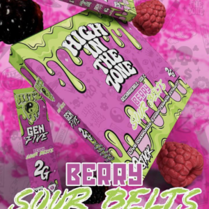 Hitz Berry Sour Belt Disposable - 10 stack HITZ DISPOSABLE (Gen 5)