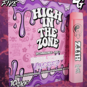 Hitz Bubblicious Berry Disposable - 10 stack HITZ DISPOSABLE (Gen 5)
