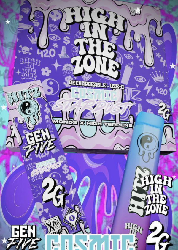Hitz Cosmic Stardust Disposable - 2g HITZ DISPOSABLE