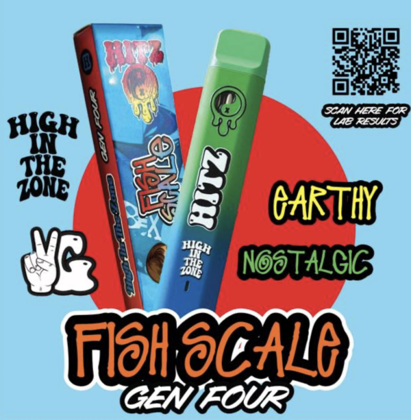 Hitz Disposable Fish Scale - HITZ DISPOSABLE
