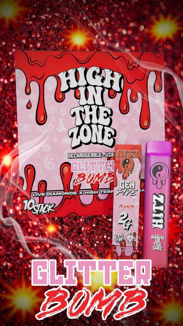 Hitz Disposable Glitter Bomb - 2G HITZ DISPOSABLE