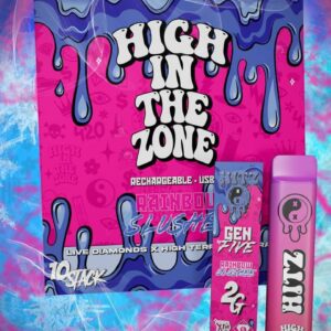 Hitz Disposable Rainbow Slushee  - 2Gram HITZ DISPOSABLE