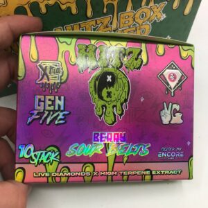 Hitz Gen 5 Berry Sour Belts (10 Stack) 2 Gram Disposable - HITZ DISPOSABLE