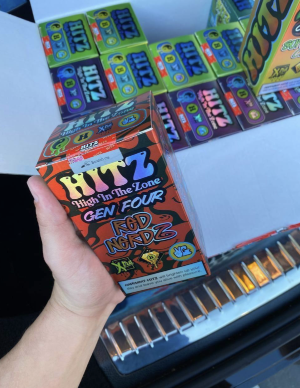 Red Nerdz (10 Stack) - HITZ DISPOSABLE