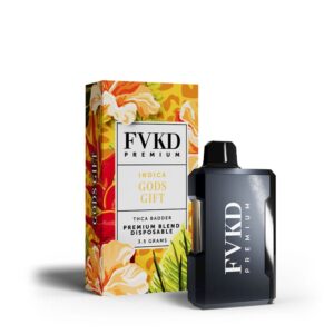 FVKD God's Gift Strain Disposables | FVKD God's Gift Indica