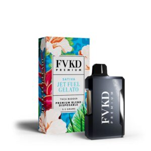 FVKD Jet Fuel Gelato Disposable| Jet Fuel Gelato Strain Vape