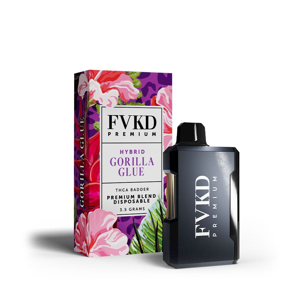 FVKD Premium Gorilla Glue 3.5g Disposable Vape | FVKD Exotics