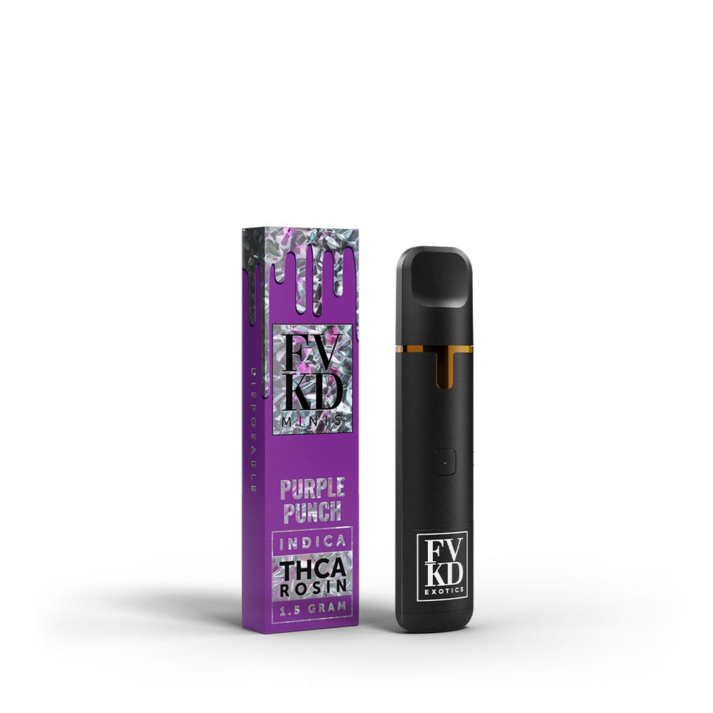 FVKD Purple Punch 1.5g Disposables Vape | THC-A & D8