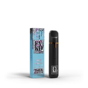 FVKD White Gummiez 1.5g Disposable Vape | THC-A & D8 Blend